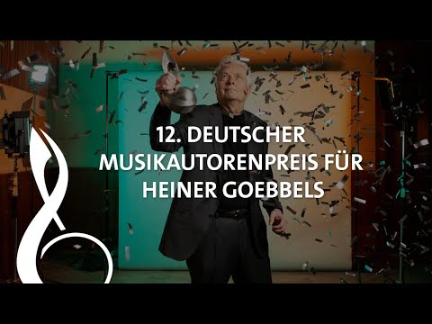 Komponist Heiner Goebbels gewinnt den 12. Deutschen Musikautorenpreis