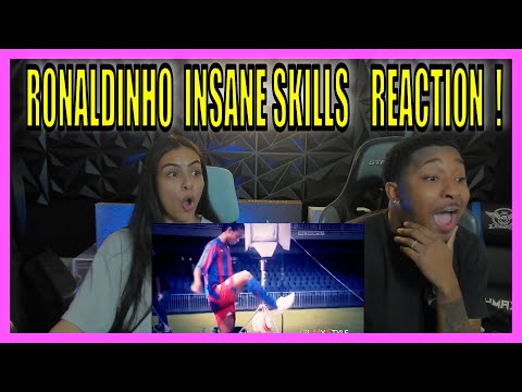 Americans React to Ronaldinho Insane Freestyle Skills