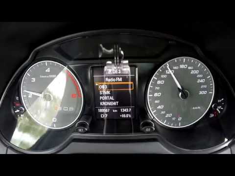 Audi SQ5 TDI  - acceleration 0-100 km/h