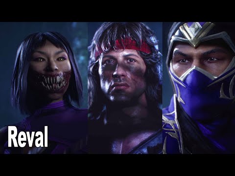 Mortal Kombat 11 - Rambo, Mileena, Rain Reveal Trailer Kombat Pack 2 [HD 1080P]