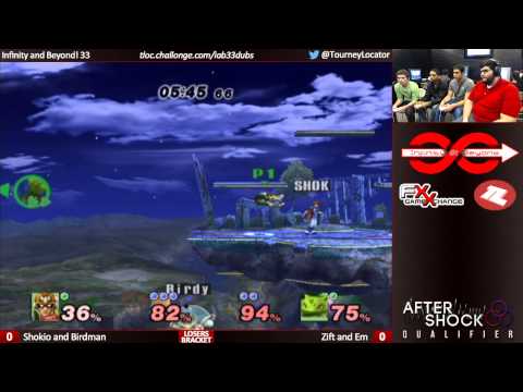 IaB33 PM - Birdman and Shokio vs Zift and Em - Losers Bracket