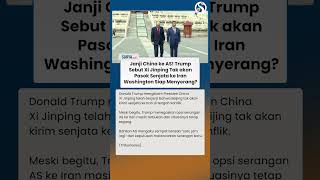 Janji China ke AS Dibongkar Trump! Xi Jinping Tak akan Pasok Senjata ke Iran