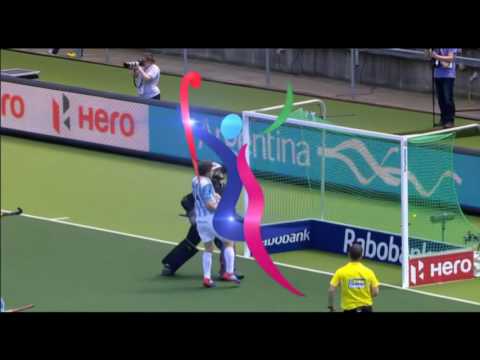 Gol Schickendantz a Corea del Sur - Mundial La Haya 2014