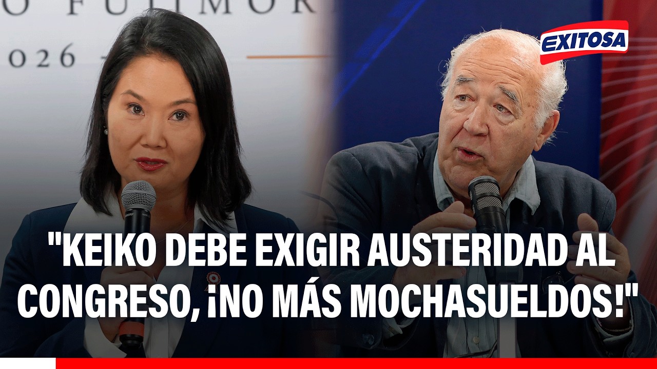 🔴🔵 Víctor Andrés García Belaúnde: "Keiko debe exigir austeridad al Congreso, ¡No más mochasueldos!"