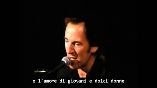 Bruce Springsteen - Zero and Blind Terry [sub ita]