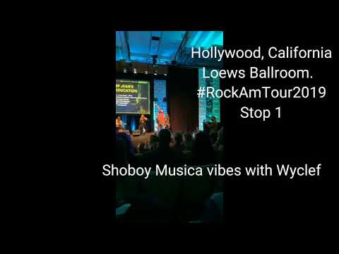 SHOBOY MUSICA - AFRICA, MY HOME - WYCLEF on guitar.