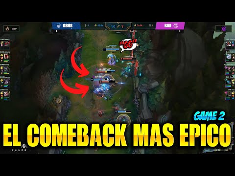 EL COMEBACK MAS EPICO! | Barça eSports vs Guasones | Game 2 IBERIAN CUP 2022 LVP ESP