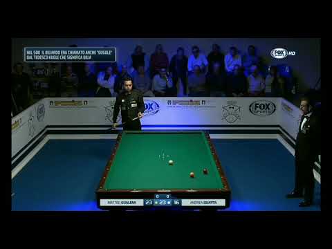 Garuffa Matteo Gualemi billiard 5 pins Italia