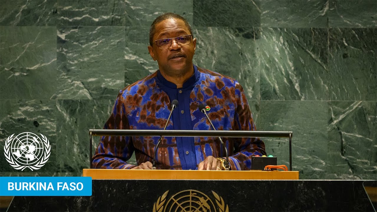 🇧🇫 Burkina Faso - Foreign Minister Addresses United Nations General Debate, 79th Session | #UNGA