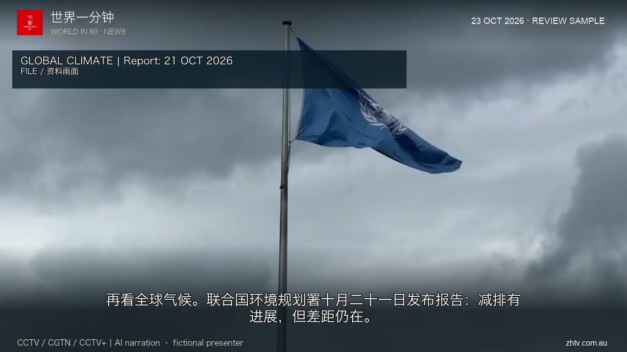 东京股市下跌｜联合国减排报告
