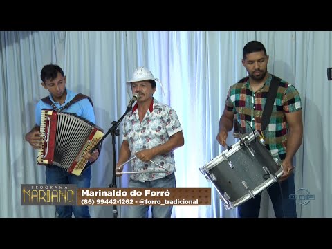 Apresentação de Marinaldo do Forró no Programa Mariano 05 11 2022