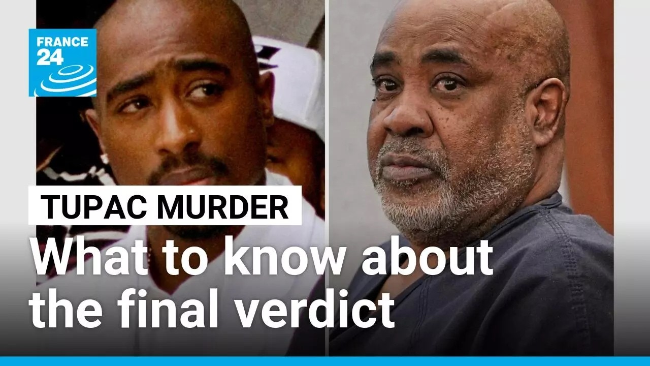 Former gang member found guilty of murdering rapper Tupac Shakur • FRANCE 24 English