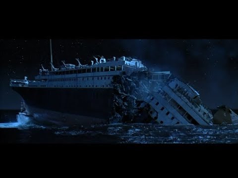 Titanic Snap, Split, Cracked In Half Scene