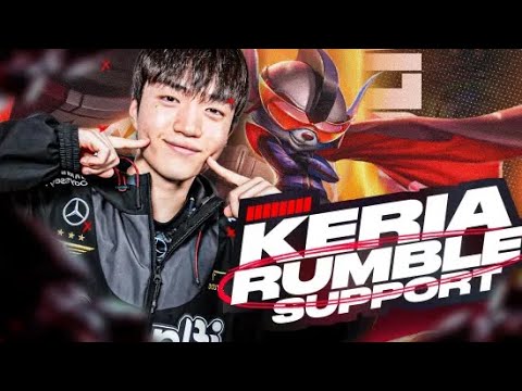 KERIA RUMBLE SUPPORT? - T1 VS NS - CAEDREL