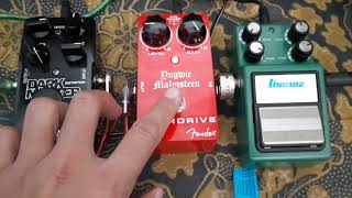 Video thumbnail for Fender Yngwie Malmsteen Overdrive VS TC Electronic Dark Matter VS Ibanez TS9DX by Romeo Foundation