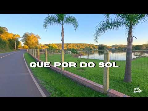 O Entardecer Mais Lindo que Já Vi: De Ivoti a Lindolfo color rs