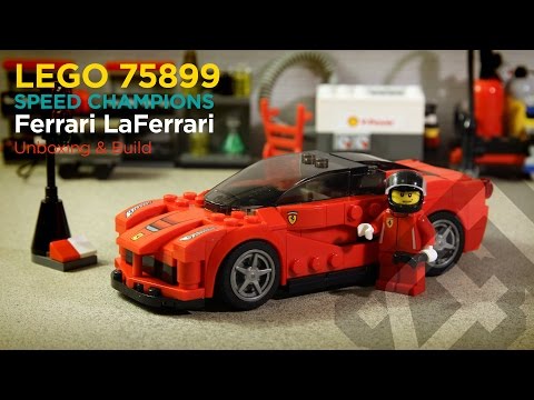 Vidéo LEGO Speed Champions 75899 : La Ferrari