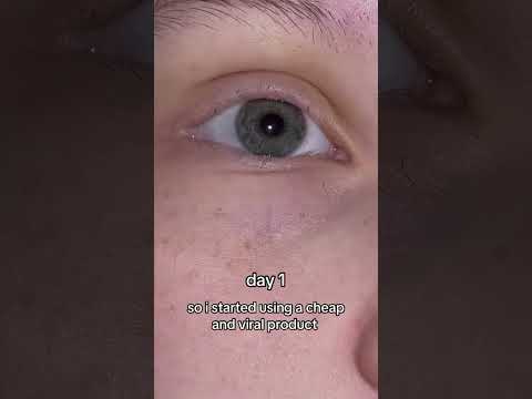 Trying a good lash serum to revive my lashes 🥹✨