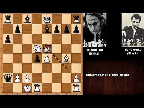 Epic Attack to a Legend: Mikhail Tal vs Boris Gulko (1969)
