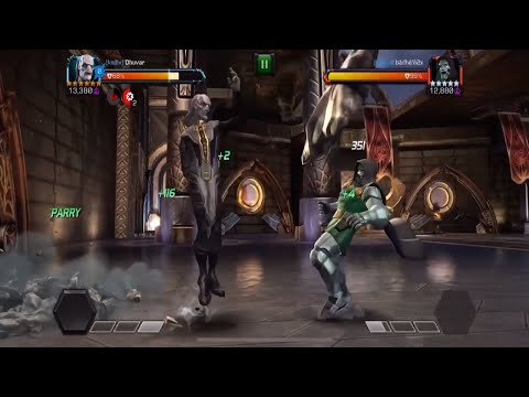 Buffed up Ebony Maw vs Doctor Doom | Marvel Contest of Champions Duel | IOS game #MCOC #Champions