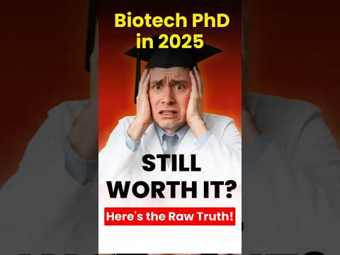 Biotech-Promotion im Jahr 2025: Lohnt es sich noch? 🔥 Hier ist die reine Wahrheit! #Promotion #Bi...