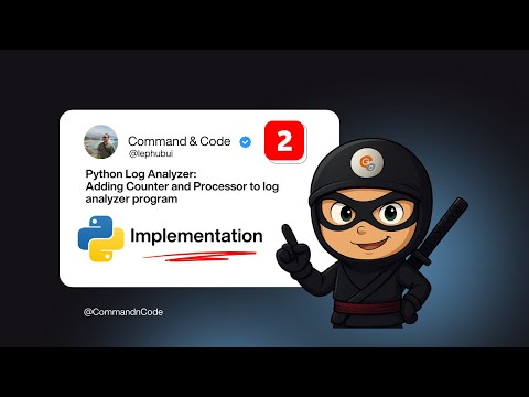 Python Adding Counter And Processor To Log Analyzer Programming Python Coding
