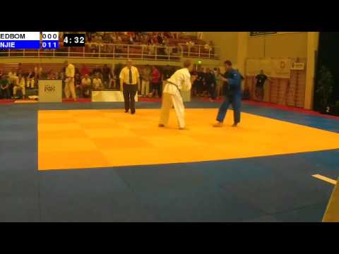 Judo Nordic Championships 2014: M-73: EDBOM - NJIE