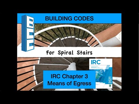 Spiral Stairway Building Codes