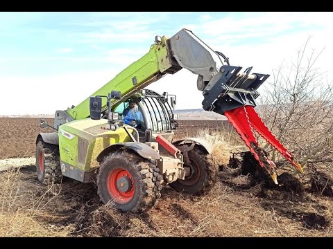 Корчеватель "Клешня 3в1" деревьев для JCB, Merlo, Bobcat, Dieci, CAT, Komatsu, BobСat, Claas - фото 3 - id-p10457637
