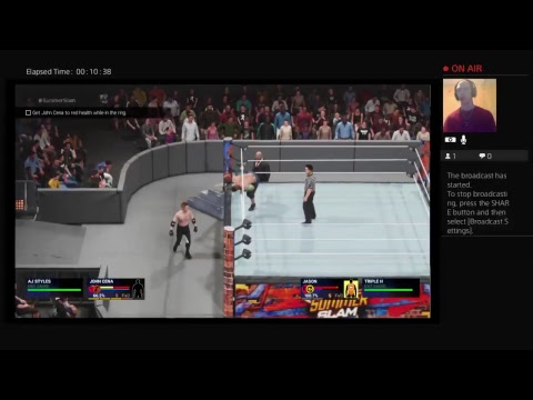 WWE 2k19!! SummerSlam with Cena My career mode!! Part 8