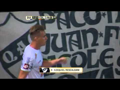 Gol de Rescaldani. Quilmes 1 Colón 1. Fecha 2. Primera División 2016
