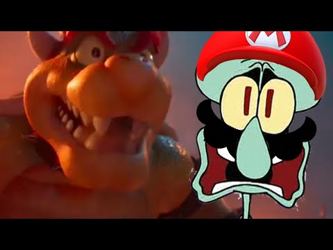 Squidward in The Super Mario Movie