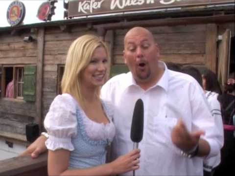 Jumbo Schreiner trifft Wiesn Gaudi TV auf dem Oktoberfest 2009