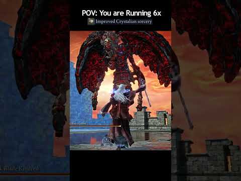 Pov: You are Running 6x " Improved Crystalian Sorcery "  at Elden Ring Nightreign