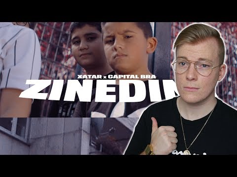 💥 Knallt (wie ne Kopfnuss): XATAR feat. CAPITAL BRA - ZINEDINE (Official Video) Reaction/Reaktion
