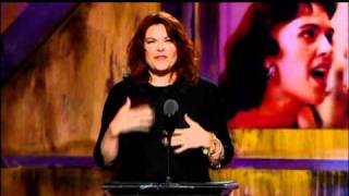 Roseanne Cash inducts Wanda Jackson Rock and Roll Hall of Fame Induction Ceremony 2009