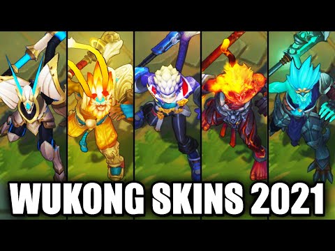 All Wukong Skins Spotlight 2021 (League of Legends)