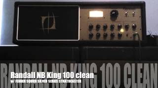 Video thumbnail for Randall NB King 100 Clean & Dirty by Rob Rhodes