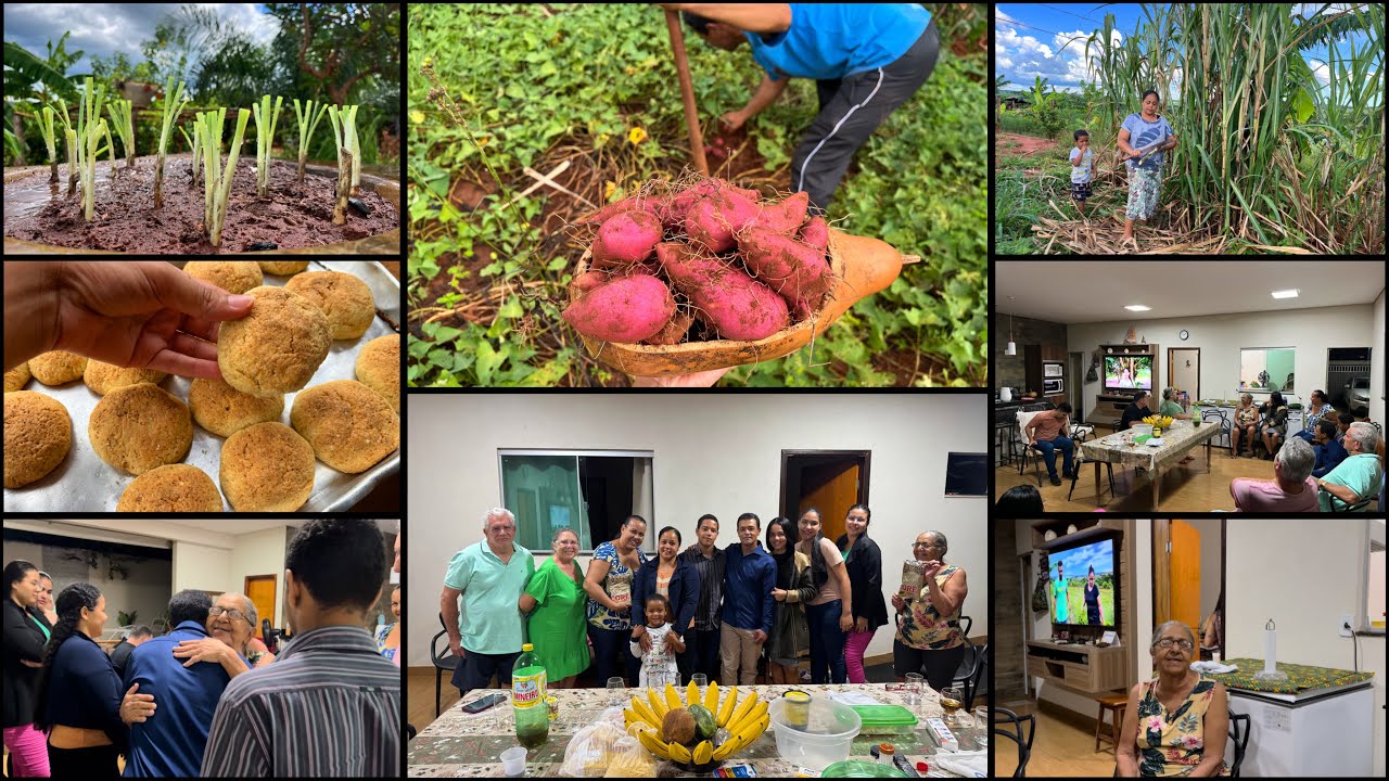 REALIZANDO O SONHO DE NOSSOS INSCRITOS QUE VIERAM DE LONGE|PRIMEIRA COLHEITA DE BATATAS-VIDA SIMPLES
