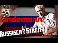 Lindemann (Rammstein): Neues Album auf Russisch? Beef mit Peter Tägtgren? Lubimiy Gorod Beloved Town