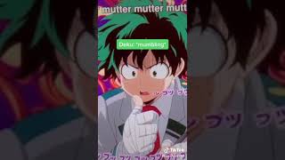 Deku reciting 100 digits of pi