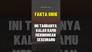 Download lagu 5 FAKTA KAMU MERINDUKAN SESEORANG mp3