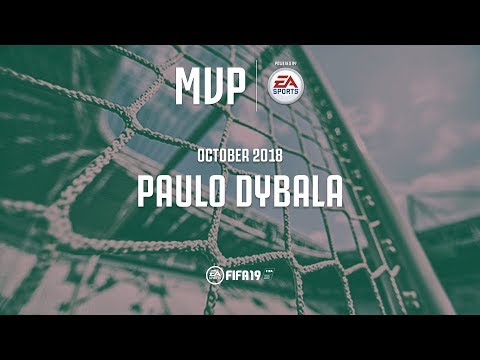 Paulo Dybala wins the Juventus October MVP award with EA Sports!