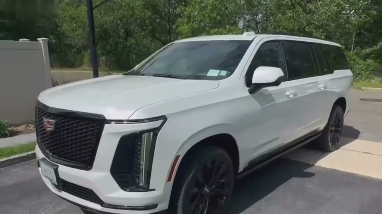 Inside the 2025 Cadillac Escalade Platinum — NYC Luxury SUV Tour