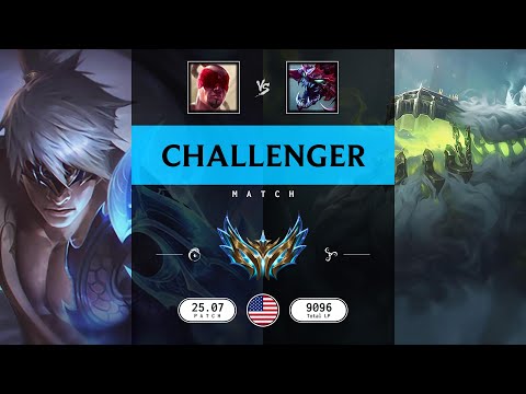 Challenger Match: Super Lee Sin vs Super Cho'Gath - NA server Patch 25.07