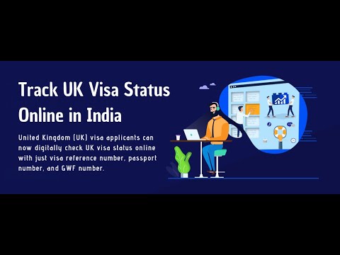 Part of a video titled UK Visa courier tracking - YouTube