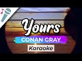 Conan Gray - Yours - Karaoke Instrumental (Acoustic)