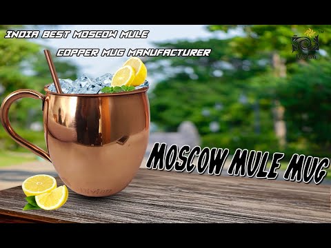 DUNCHATY Moscow Mule Mugs Set of 4, Gift Set Black India