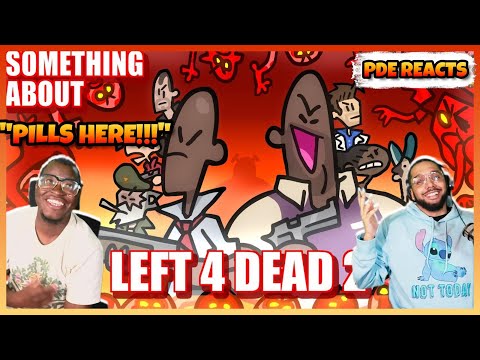 PDE Reacts | Something About Left 4 Dead 2 ANIMATED (Halloween Special) 🧟