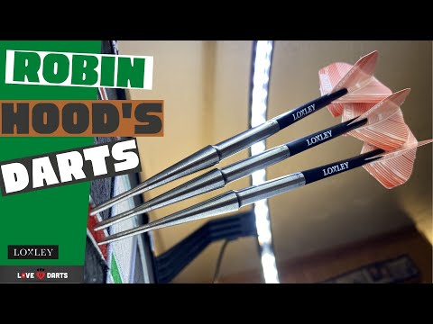 LoveDarts - Review - Robin - 23g - 90% Tungsten - New Loxley Darts 2020 Launch. Robin Hood's Darts!